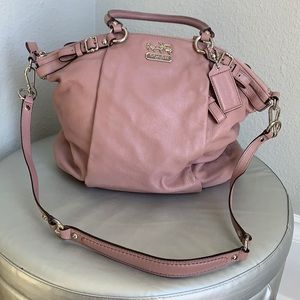 Coach Madison leather Lindsey Satchel